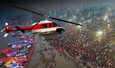 महाकुंभ में अतिशीघ्र शुरू होगी एक और हेलीकाप्टर सेवा