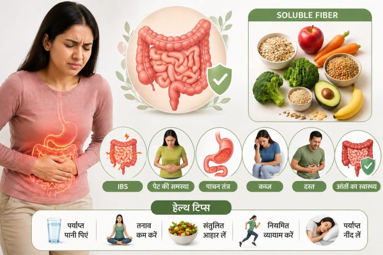 आईबीएस समस्या में सॉल्युबल फाइबर फायदेमंद, जानिए कैसे सुधारता है पाचन तंत्र और क्या कहते हैं विशेषज्ञ