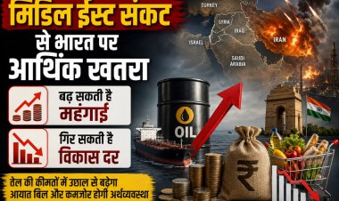 मिडिल ईस्ट संकट से भारत पर आर्थिक खतरा, बढ़ सकती है महंगाई