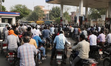 यूपी के सात जिलों में पेट्रोल संकट से हड़कंप...