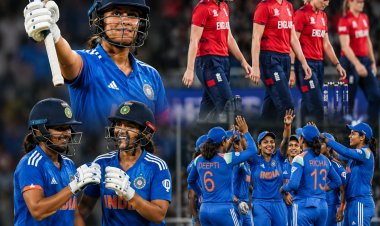 इंग्लैंड को रौंदकर भारत ने सीरीज में बनाई बढ़त: यास्तिका की वापसी