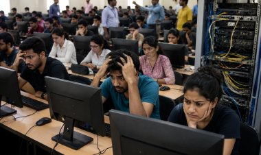 सीयूईटी में तकनीकी गड़बड़ी से मचा हड़कंप