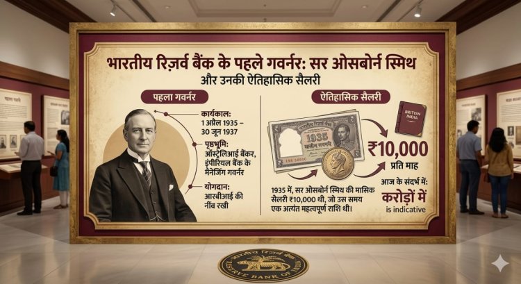 भारतीय रिज़र्व बैंक के पहले गवर्नर कौन थे और उन्हें कितनी मिलती थी सैलरी  जानें पूरी जानकारी