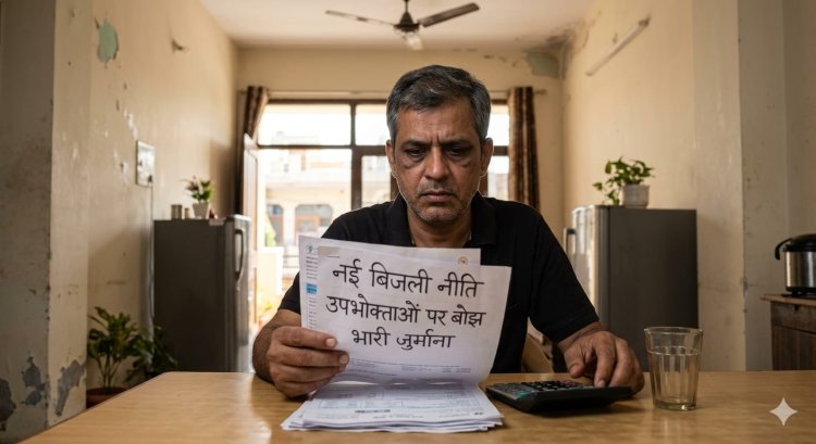 नई बिजली नीति से बढ़ सकता है उपभोक्ताओं पर बोझ, भारी जुर्माने के नए नियम से मचेगा असर