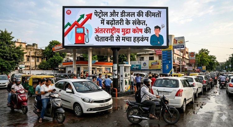पेट्रोल और डीजल की कीमतों में बढ़ोतरी के संकेत, अंतरराष्ट्रीय मुद्रा कोष की चेतावनी से मचा हड़कंप
