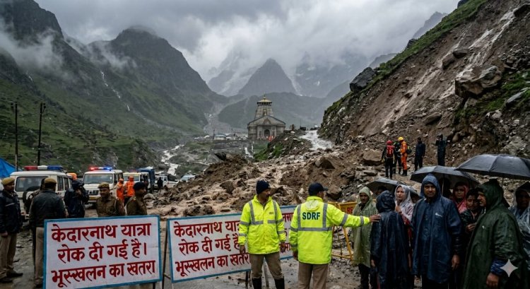 केदारनाथ यात्रा पर फिर मंडराया खतरा, भूस्खलन के बीच प्रशासन ने जारी की बड़ी चेतावनी