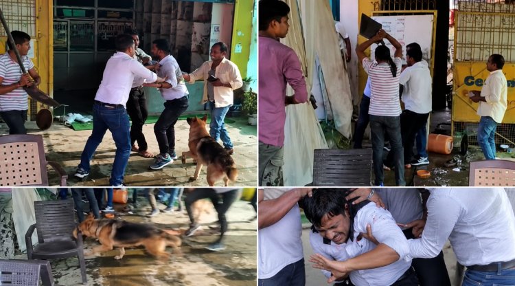 बिजली चोरी पकड़ने गई टीम पर हमला, जेई को बेलचे से पीटा...