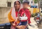 फ्रैक्चर दाहिने हाथ में, प्लास्टर बाएं पर
