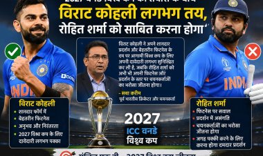 रोहित की फिटनेस पर बढ़ी चिंता, विराट की राह आसान