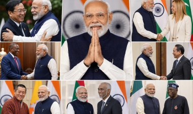 प्रधानमंत्री नरेंद्र मोदी ने रचा इतिहास: 12 वर्ष पूरे, दुनिया भर के नेताओं ने दी बधाई