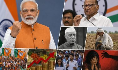 नेहरू मोदी तुलना पर पवार का पलटवार