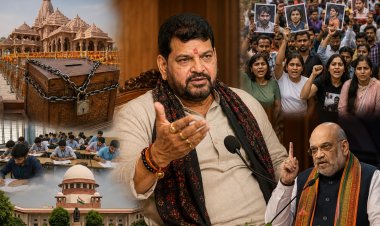 राम मंदिर दानपात्र विवाद पर बोले बृजभूषण सिंह