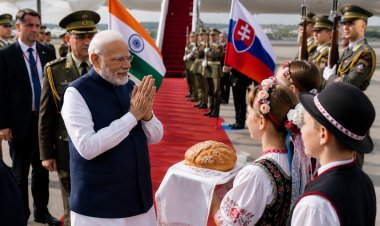 स्लोवाकिया पहुंचे पीएम मोदी, व्यापार और एआई सहयोग पर बनी सहमति