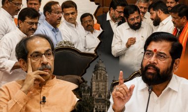 उद्धव गुट पर टूट का सियासी संकट