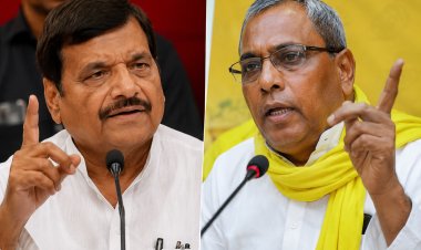 ओम प्रकाश राजभर को शिवपाल यादव की खुली चुनौती, बोले- विधानसभा का मुंह नहीं देख पाएंगे