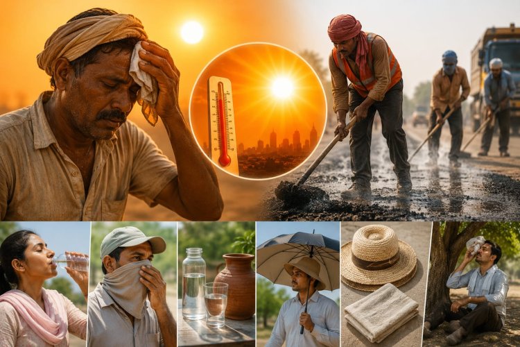दिनभर धूप में काम करने वालों के लिए चेतावनी, लू और गर्मी बन सकती है जानलेवा; इन उपायों से रखें खुद को सुरक्षित