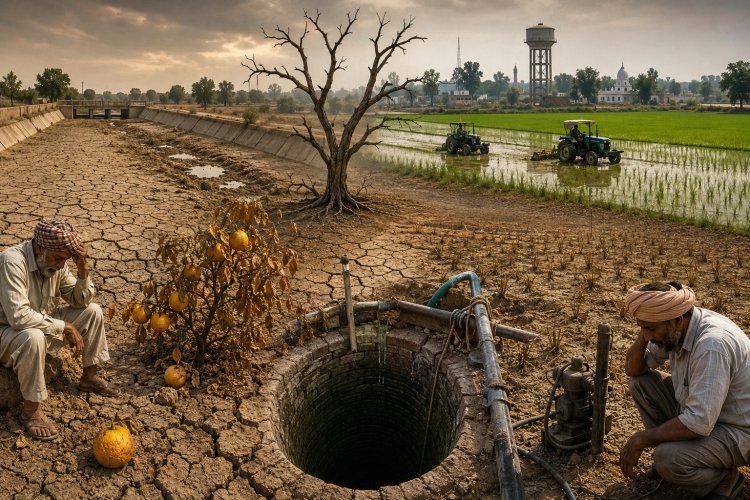 जल संकट की चपेट में पंजाब हरियाणा