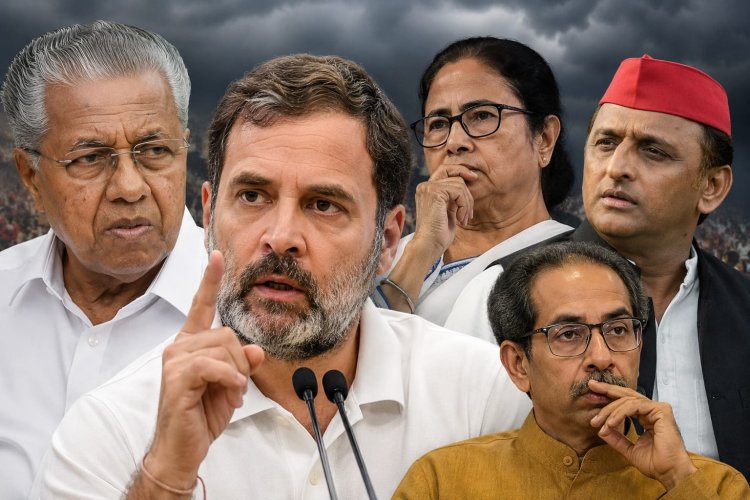 राहुल गांधी के बयान से इंडिया गठबंधन में बढ़ा विवाद..