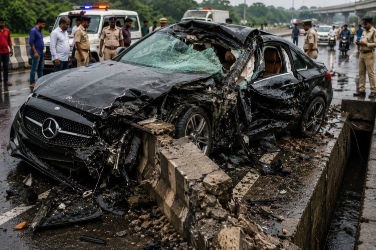 तेज रफ्तार मर्सिडीज बनी काल