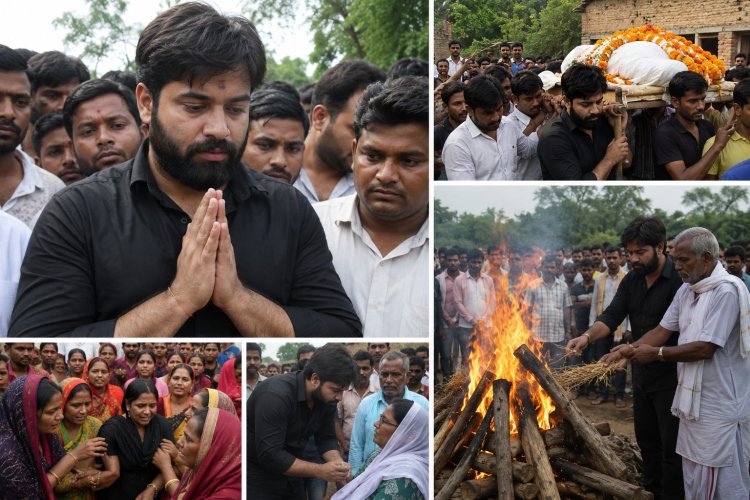भाई की संदिग्ध मौत पर उठे सवाल, अंतिम संस्कार में पहुंचे रौशन आनंद