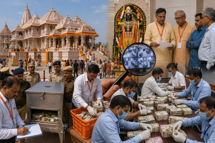राम मंदिर चढ़ावा मामले में जांच तेज