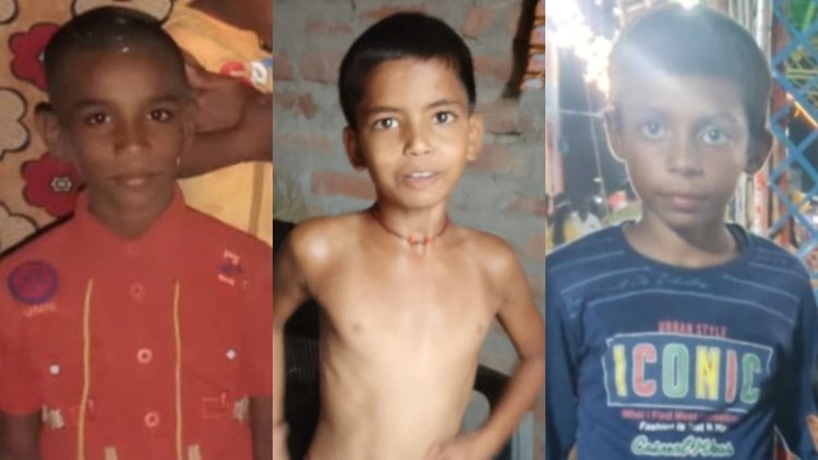 गंगा में डूबे तीन मासूम, गांव में पसरा मातम