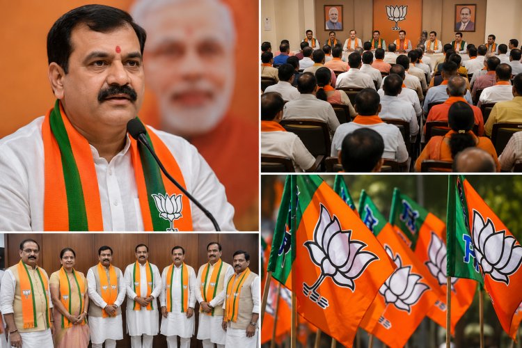 मिशन 2027 के लिए भाजपा की नई टीम तैयार, पंकज चौधरी ने साधे बड़े समीकरण