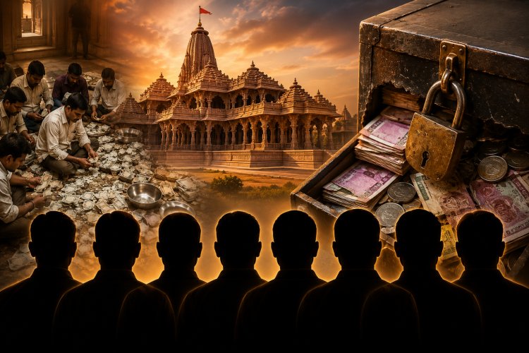 राम मंदिर चढ़ावा कांड में 8 चेहरे बेनकाब