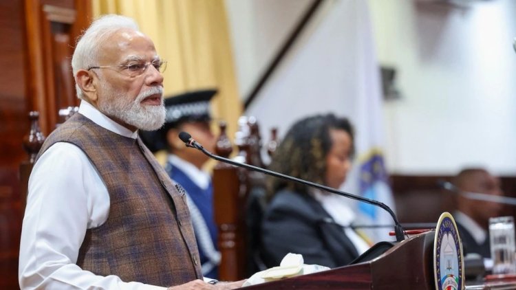 छोटे द्वीपीय देशों के साथ हमेशा खड़ा रहेगा भारत: पीएम मोदी