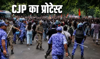 संसद मार्च में बवाल! पुलिस का लाठीचार्ज, मची भगदड़