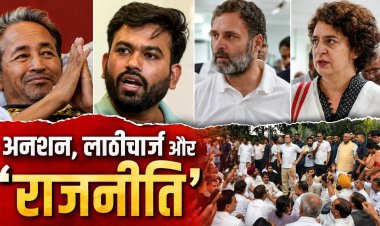 धरने पर राहुल से मिले जितेंद्र सिंह, क्या खत्म होगा प्रदर्शन