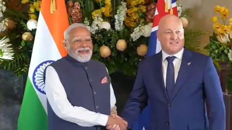 40 साल बाद न्यूजीलैंड पहुंचे मोदी, कई बड़े समझौते