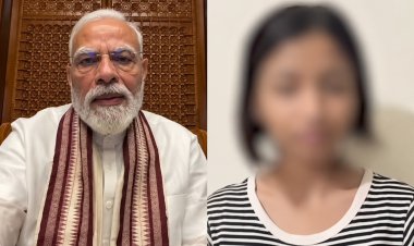पीएम मोदी बोले- सबको माफ किया, छात्रा ने हाथ जोड़कर मांगी क्षमा