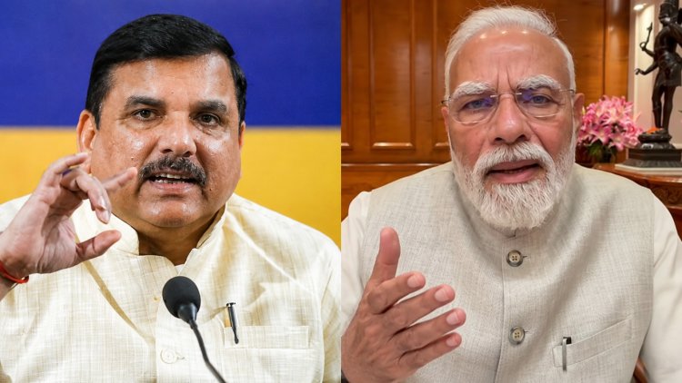 मेरी मां मां नहीं  पीएम के वीडियो पर संजय सिंह का पलटवार