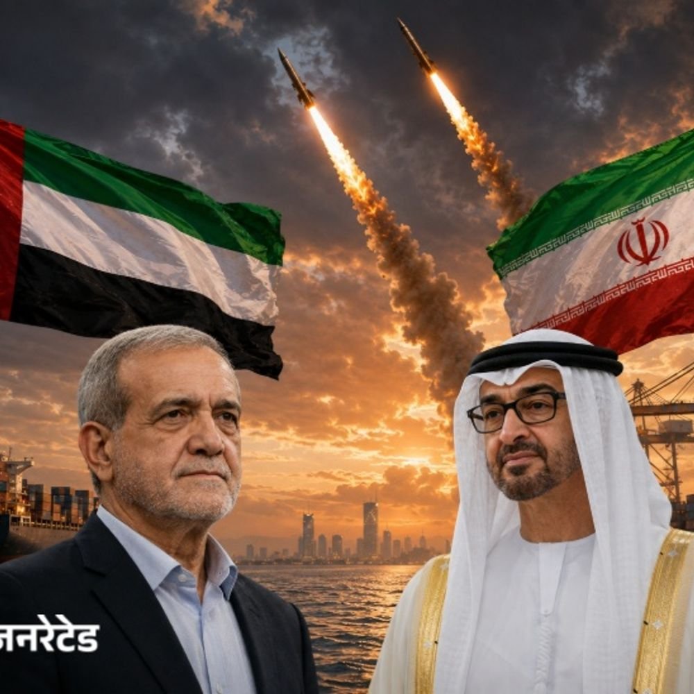 UAE ने ईरान के साथ ट्रेड रोका:दावा- ईरान ने दो बैलिस्टिक मिसाइलें दागीं, हमले रोकने के लिए जून में हुआ समझौता तोड़ा