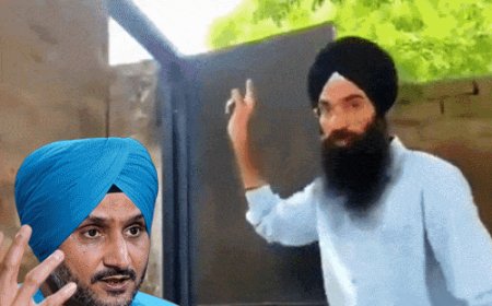 स्कूलों पर AAP को घेरने निकले BJP सांसद खुद फंसे:भज्जी ने 8 साल पुराना VIDEO रीपोस्ट किया, तब कैप्टन अमरिंदर CM थे