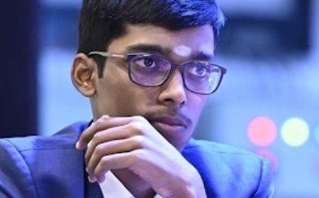 आर प्रज्ञानानंदा ग्रैंड चेस टूर के फाइनल में पहुंचे:सिंक्विफील्ड कप में मैक्सिम वाचियर-लाग्रेव को हराया, वेस्ली सो के साथ टॉप पर