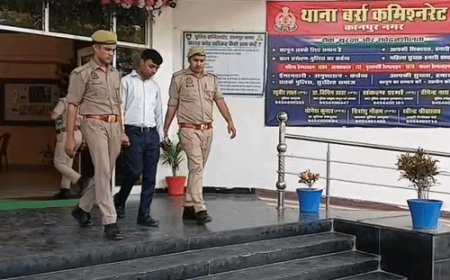 साइबर ठगी में स्माल फाइनेंस बैंक का रिलेशन मैनेजर अरेस्ट:साइबर ठगी के लिए बोगस फर्मों के अकाउंट खुलवाए, 250 करोड़ की साइबर ठगी में शामिल