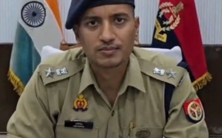 अभिषेक बनाए गए गोंडा के नए एसपी:विनीत जायसवाल का तबादला, 976 दिनों का रहा कार्यकाल