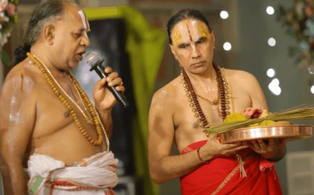 अयोध्या के रामलला सदन में पवित्रोत्सव शुरू:वैदिक मंत्रोच्चार के बीच श्रीराम-सीता, लक्ष्मण और हनुमान का अभिषेक