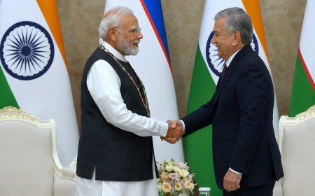प्रधानमंत्री मोदी को उज्बेकिस्तान का सर्वोच्च सम्मान