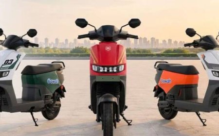 बीगॉस का नया इलेक्ट्रिक स्कूटर Oowah लॉन्च:3.0kWh की रिमूवेबल बैटरी, फुल चार्ज पर 145 किलोमीटर चलेगी; कीमत ₹1.23 लाख