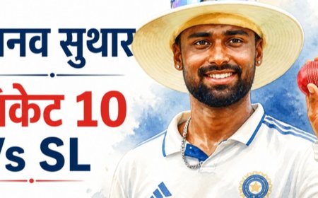 मानव सुथार को दूसरे ही टेस्ट में 10 विकेट:पंत के 100 सिक्स, जायसवाल के उकसाने पर डिकवेला आउट; पहले टेस्ट के मोमेंट्स-रिकॉर्ड्स