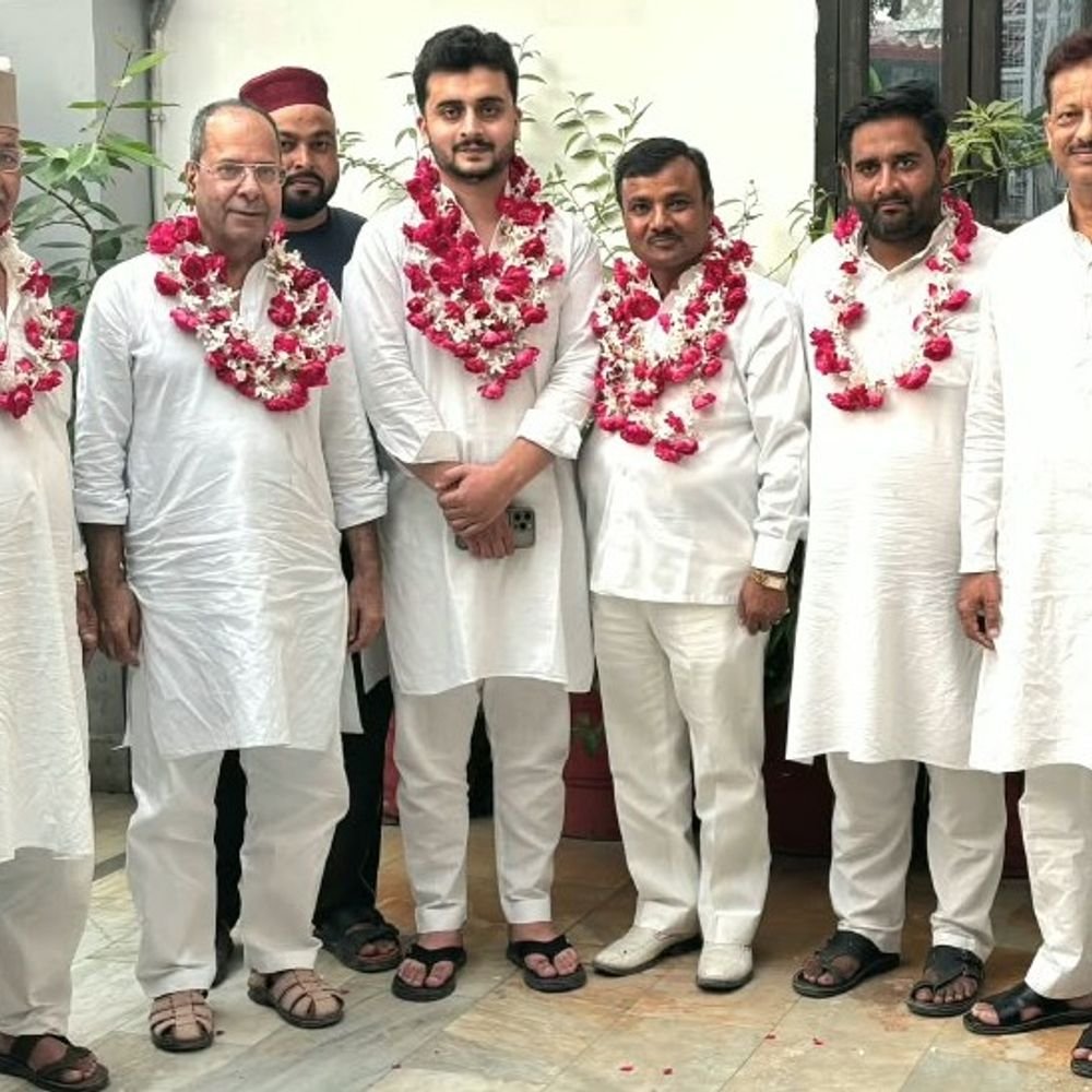 अल्तमश अली खां युवा कांग्रेस पश्चिम के प्रदेश महासचिव बने:रामपुर में स्वागत; पूर्व विधायक अफरोज अली खां ने युवाओं से नेतृत्व संभालने की अपील की