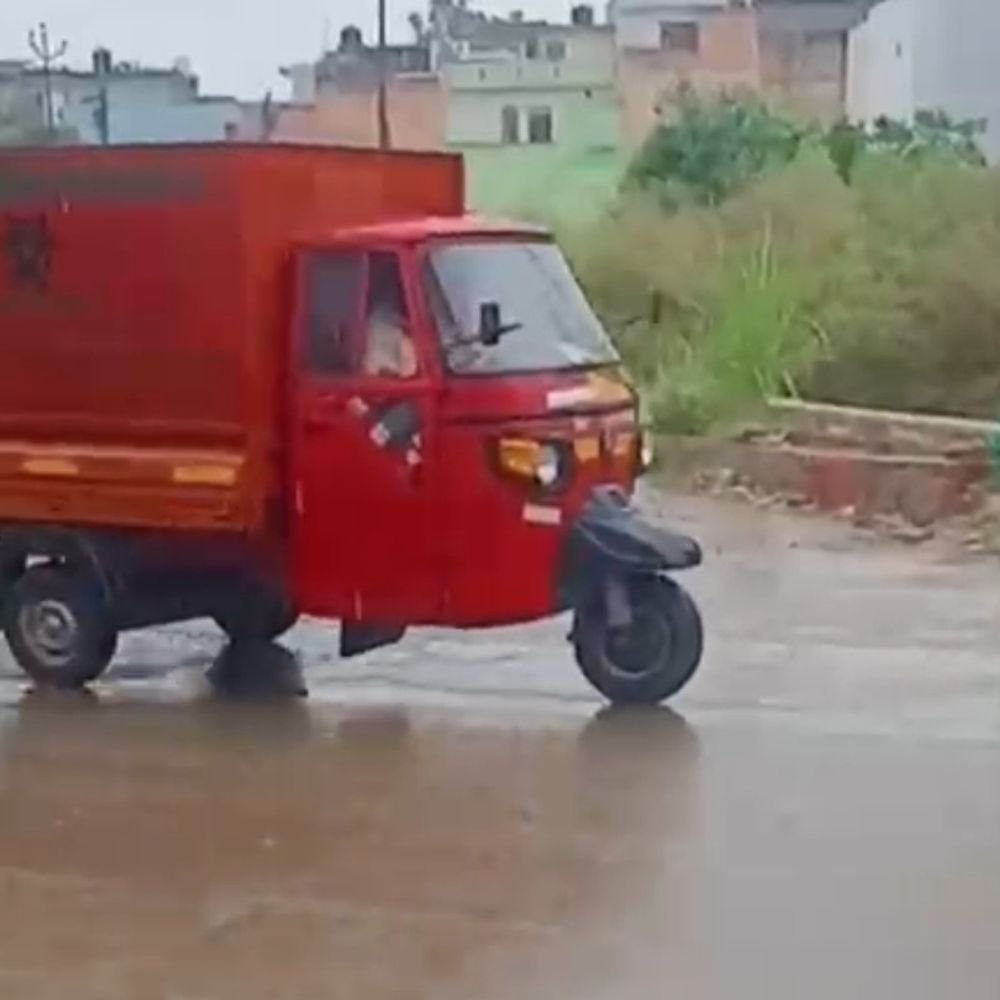 बुलंदशहर में तेज बारिश और हवा से फसलें गिरीं:धान-गन्ने को 25% तक नुकसान, कटाई से पहले किसानों की उम्मीदों पर फिरा पानी