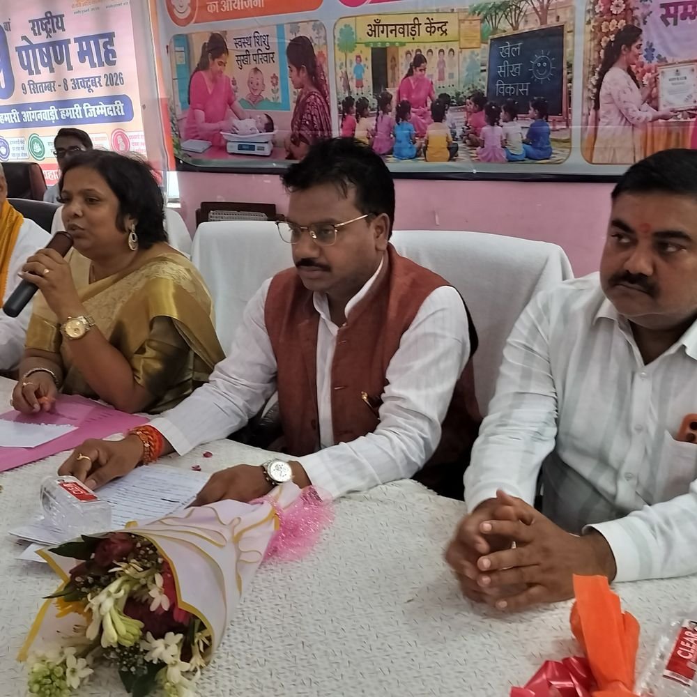 अयोध्या में बदली आंगनबाड़ी केंद्रों की तस्वीर:बच्चे प्री-नर्सरी की पढ़ाई के लिए खुद तैयार होकर पहुंच रहे