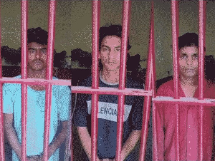 शादी में नए कपड़े खरीदने के लिए की चोरी:गोरखपुर में पकड़े लखनऊ-अमेठी के 3 चोर, किराना स्टोर का ताला तोड़कर उड़ाया था माल