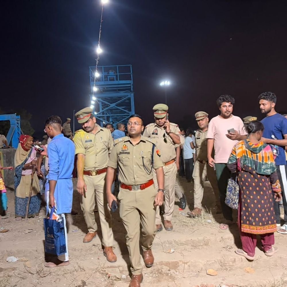 बुलंदशहर में गणपति विसर्जन को लेकर पुलिस अलर्ट:एएसपी सिटी ने वलीपुरा नहर का निरीक्षण, ट्रैफिक डायवर्जन के निर्देश