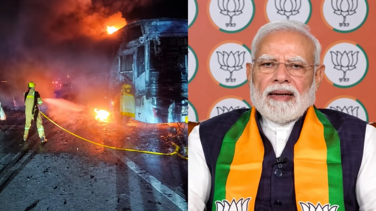 ग्रेटर नोएडा बस अग्निकांड में 9 की मौत