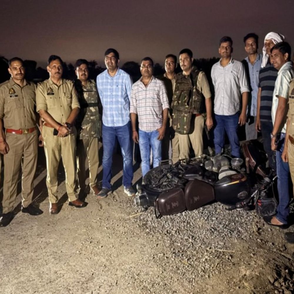 धर्म परिवर्तन कर युवती को ले जाने का आरोपी गिरफ्तार:मथुरा पुलिस से हुई मुठभेड़, आरोपी के पैर में लगी गोली